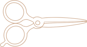 Heads High Brixton hairdresser scissors watermark